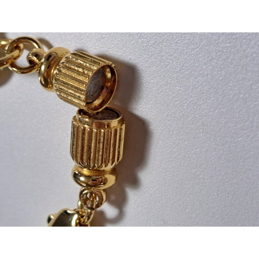Vintage Trifari Bold Rope Chain Link Goldtone Necklace Women's - Picture 8 of 10
